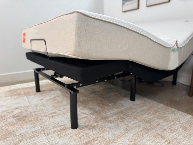 The Helix Adjustable Bed Frame in a Zero Gravity position