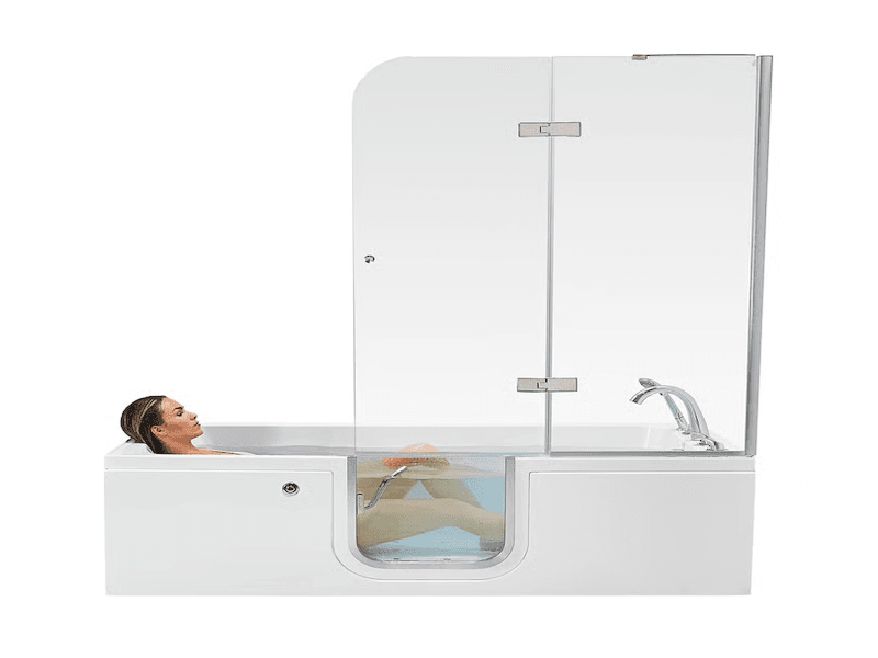 Ella’s Bubbles Lay-Down Walk-In Tub