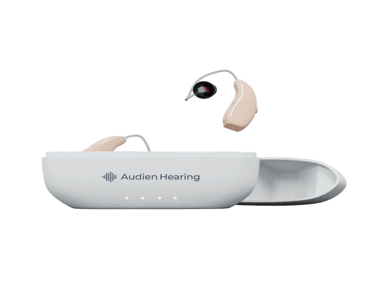 The Audien Atom 2 hearing aids