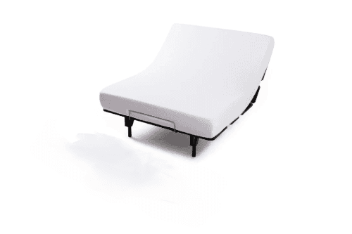 WinkBed Luxury Firm mattress on adjustable base