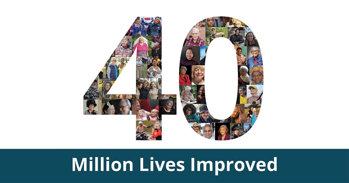 40 Million Lives Improved