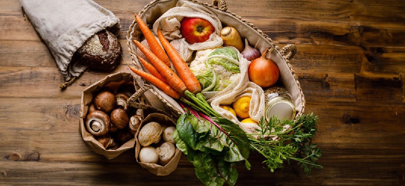 These three tips can help you eat well for your body and the planet: be flexible, buy local, and reduce food waste.