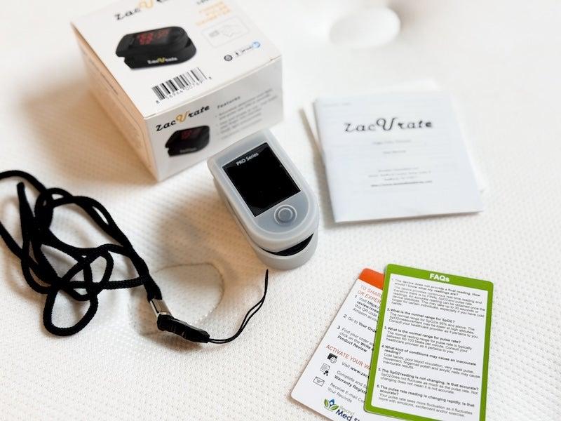 The Zacurate and its accessories.